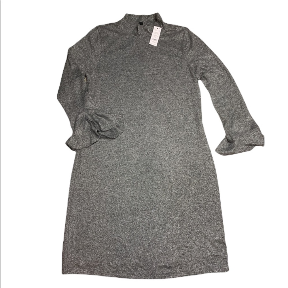 Gray and Silver White House Black Market Heather Smoked Small